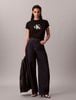 Calvin Klein - Áo Thun Tay Ngắn Nữ Classic Monologo Metallic