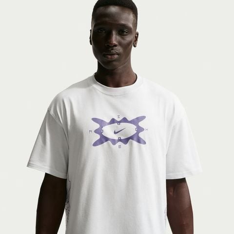 Nike - Áo Tay Ngắn Thể Thao Nam Nữ Sportswear Unisex T-Shirt Loose Reflective Cycle