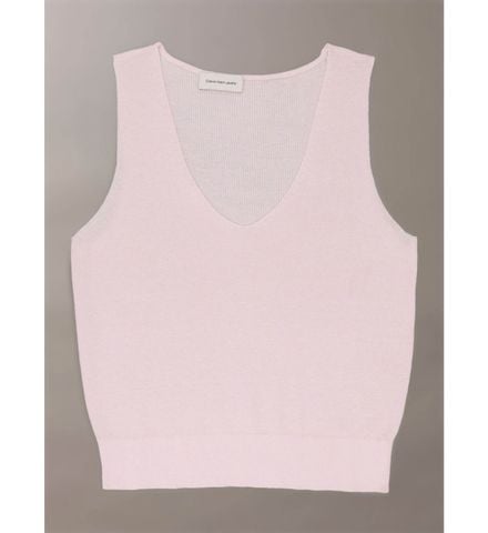 Calvin Klein - Bộ Áo Len Nữ CK Cotton Twinset