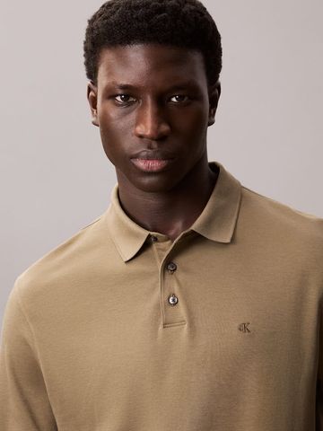 Calvin Klein - Áo polo tay ngắn nam Pima Cotton Polo Shirt
