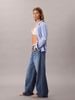Calvin Klein - Quần jeans ống rộng nữ CK Premium Wide Leg Jeans