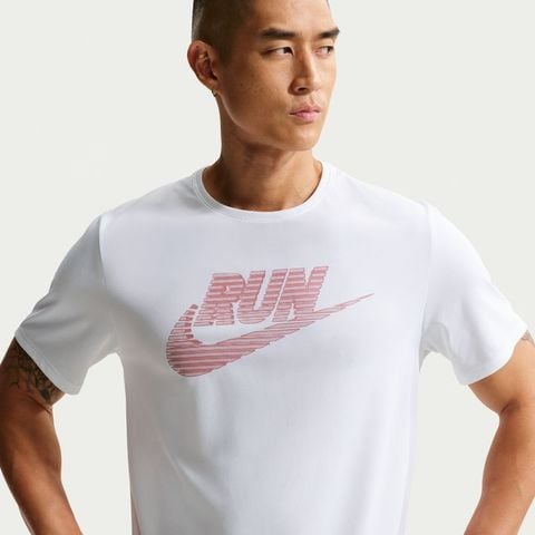 Nike - Áo Tay Ngắn Thể Thao Nam Miler Dri-Fit Uv-Protection Short Sleeve Running Top