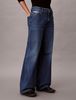 Calvin Klein - Quần Jean Dài Ống Rộng Nữ Low Rise Baggy Canarsie