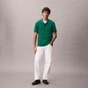 Calvin Klein - Áo Polo Nam Short Sleeve Striped Pique Monogram Polo