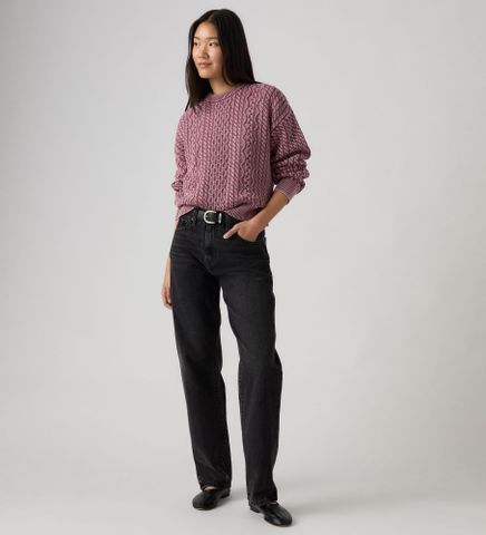 Levi's - Quần jean dài ống đứng nữ Easy Dad Jeans