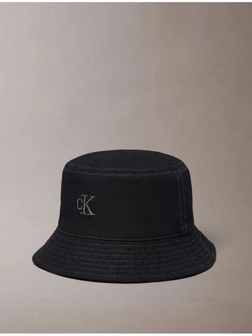 Calvin Klein - Nón rộng vành Nam Washed Material Reversible Hat