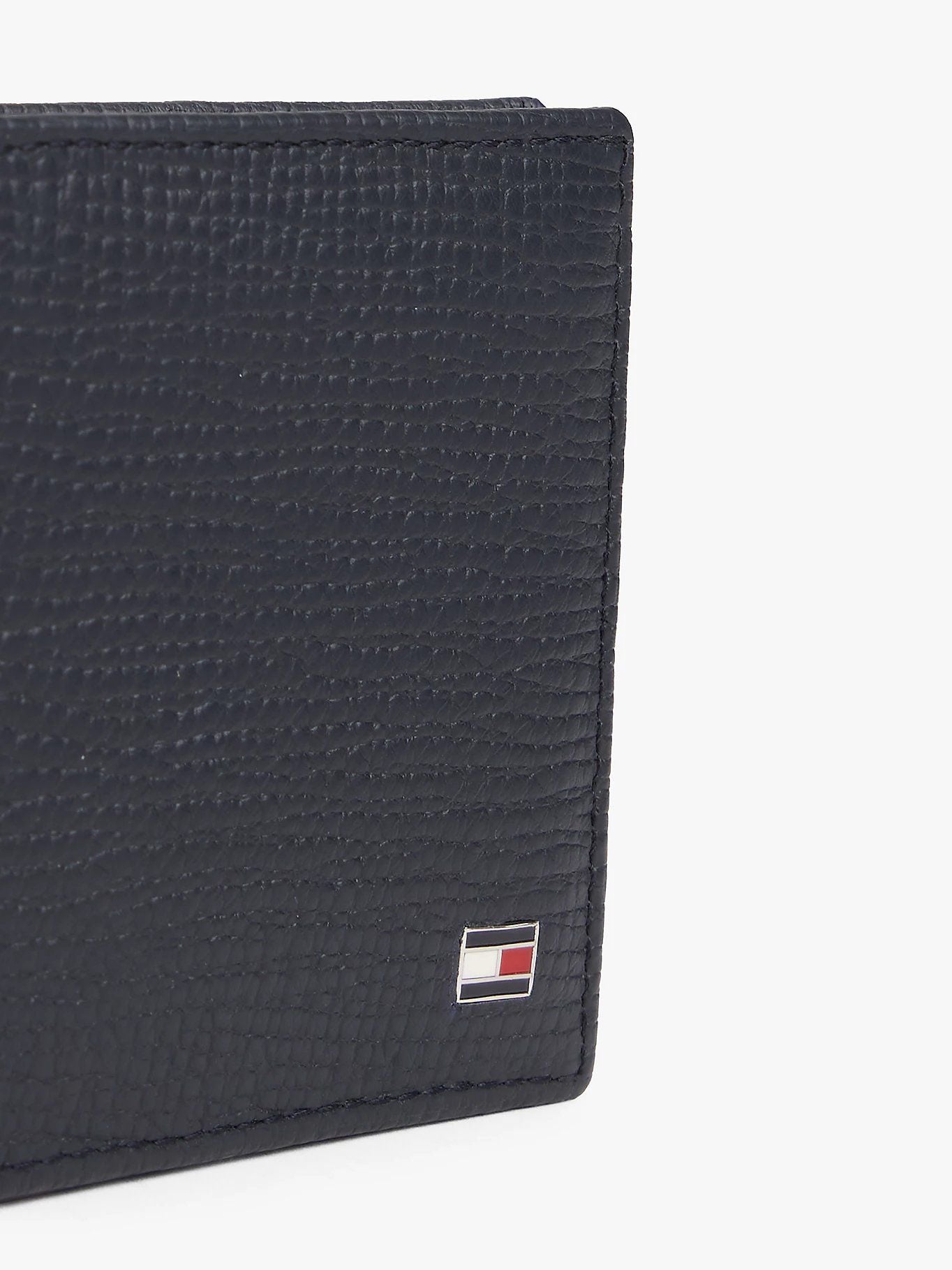 Tommy Hilfiger - Ví nam Hilfiger Flag Leather Bifold Credit Card Wallet