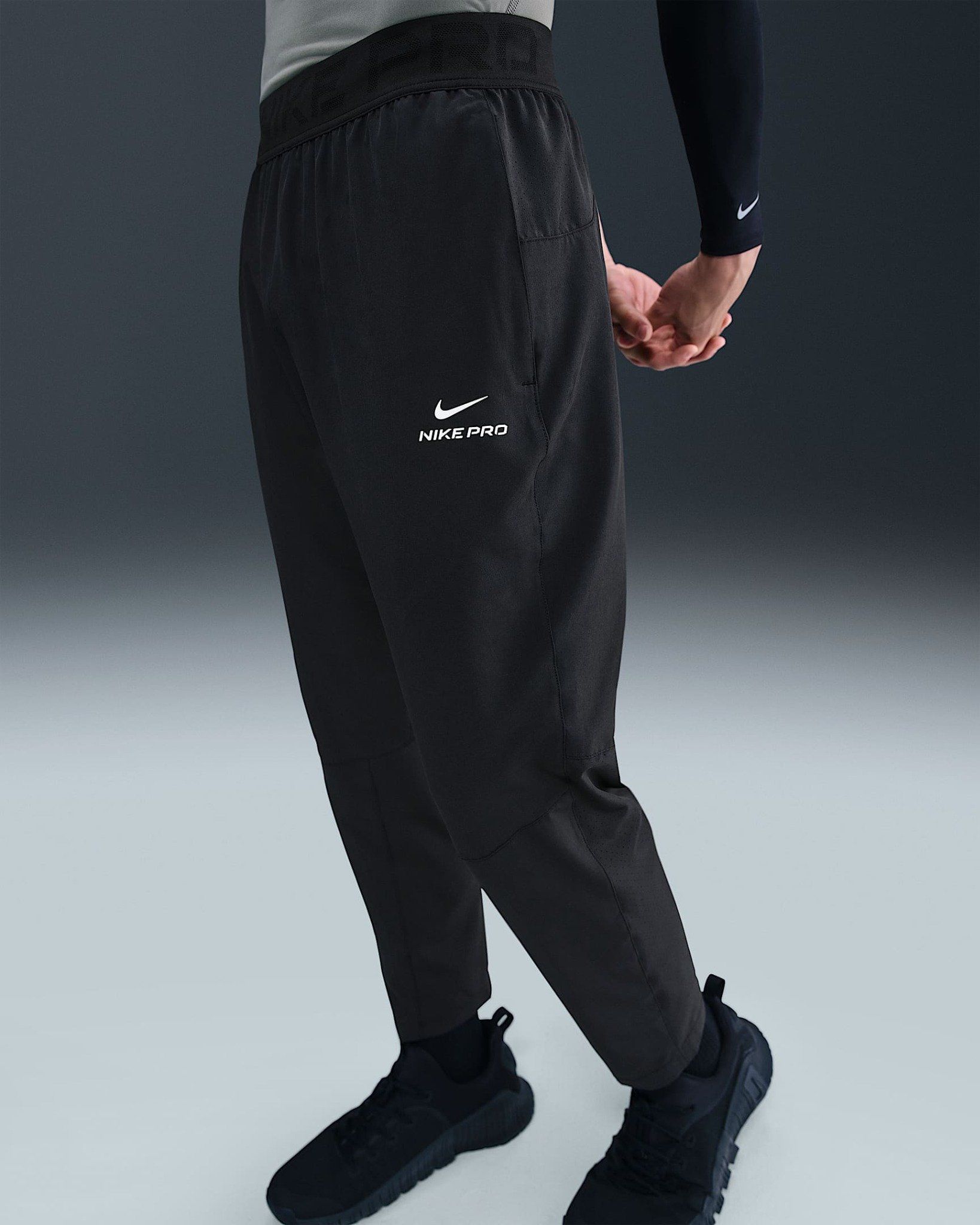 Nike - Quần dài thể thao Nam Nike Pro Training Men's Dri-FIT Trousers