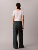Calvin Klein - Quần Vải Nữ Linen Weekend Straight Fit