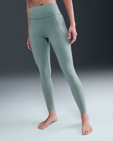 Nike - Quần dài thể thao ống bó Nữ Universa Women's High-Waisted Full-Length Leggings with No Front Seam