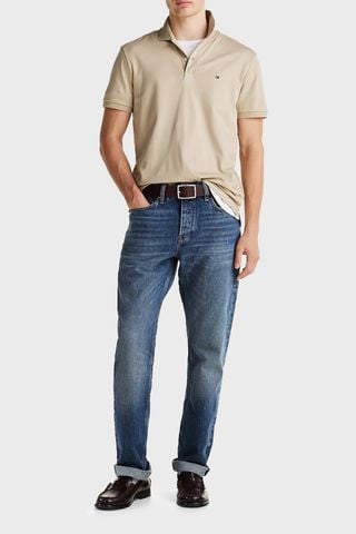 Tommy Hilfiger - Áo thun có cổ polo tay ngắn nam Liquid Cotton Regular Polo