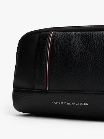 Tommy Hilfiger - Túi cầm tay nam Signature Tape Pebble Grain Washbag - 2
