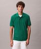 Calvin Klein - Áo Polo Nam Short Sleeve Striped Pique Monogram Polo