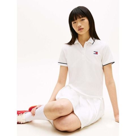 Tommy Hilfiger - Đầm Nữ TH Badge Pique Dress