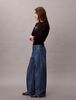 Calvin Klein - Quần Jean Dài Ống Rộng Nữ Low Rise Baggy Canarsie