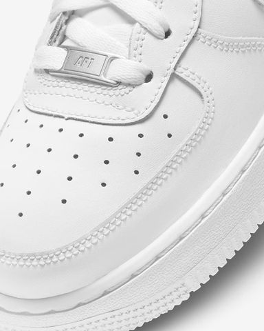 Nike - Giày Trẻ Em Bé Trai Air Force 1 Low LE All White