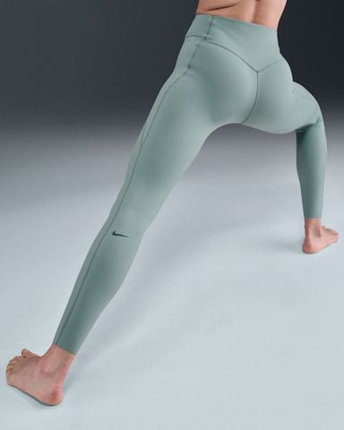 Nike - Quần dài thể thao ống bó Nữ Universa Women's High-Waisted Full-Length Leggings with No Front Seam