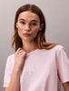 Calvin Klein - Áo Thun Nữ Cropped Tie Waist Logo T-shirt