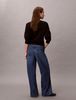 Calvin Klein - Quần Jean Dài Ống Rộng Nữ Low Rise Baggy Canarsie
