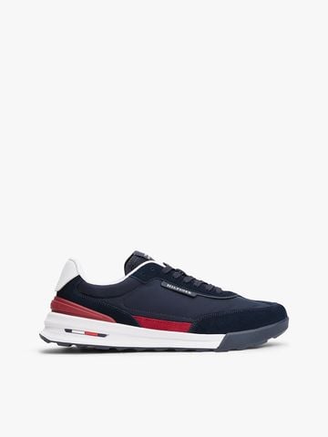 Tommy Hilfiger - Giày nam TH Premium Retro Suede Mix Trainers