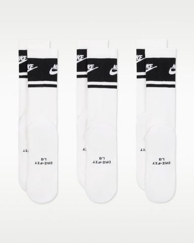 Nike - Vớ Thể Thao Unisex Everyday Elevated Crew Socks (3 Pairs)