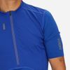 Hoka - Áo thun dáng ôm nam Skybreeze Short Sleeve Zip Running