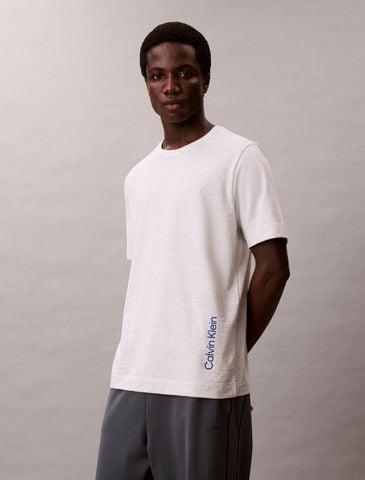 Calvin Klein - Áo thun thể thao nam Icon Sport Vertical Logo Tee