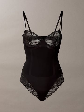 Calvin Klein - Đồ Định Hình Nữ Sensual Stretch Lace Shapewear Bodysuit