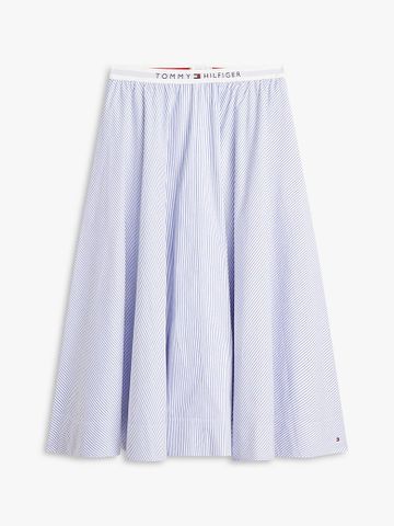 Tommy Hilfiger - Chân Váy Nữ Logo Waistband Midi A-Line Skirt
