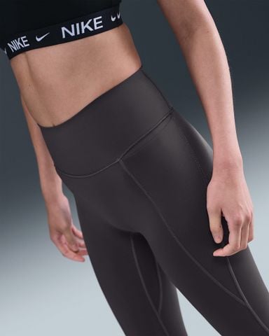 Nike - Quần dài thể thao ống bó Nữ Universa Women's High-Waisted Full-Length Leggings with No Front Seam - 4