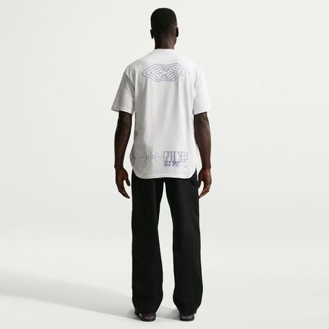 Nike - Áo Tay Ngắn Thể Thao Nam Nữ Sportswear Unisex T-Shirt Loose Reflective Cycle