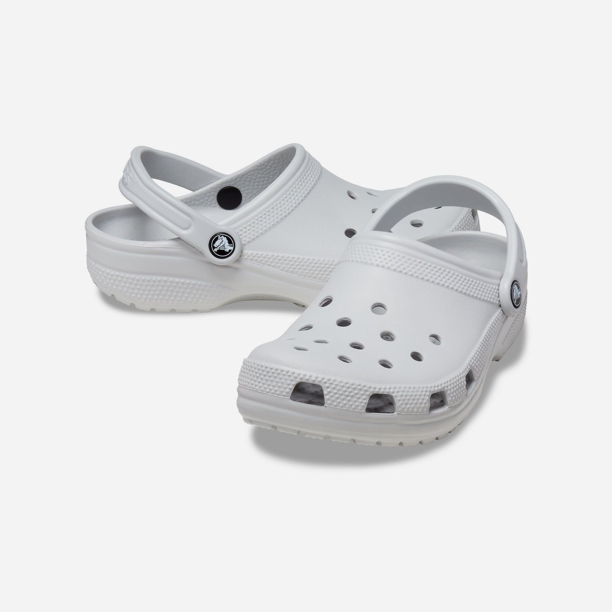 Crocs - Xăng đan nam nữ Unisex Crocs Classic Clog - Gray Lifestyle