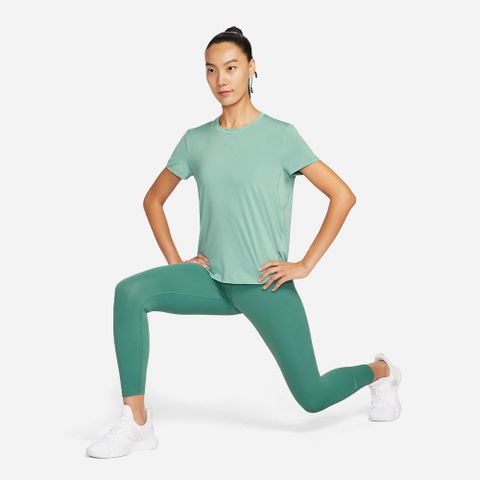 Nike - Áo thun tay ngắn tập luyện Nữ Women's Nike One Classic Dri-Fit Short-Sleeve T-Shirt - Green