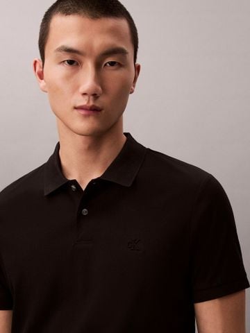 Calvin Klein - Áo Polo Nam Classic Mercerized Interlock Tee