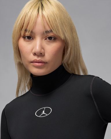 Nike - Bộ bodysuit tay dài thể thao Nữ Jordan Flight Mountainside Women's Long-Sleeve Bodysuit