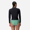 Speedo - Áo Rashguard Nữ Long Sleeve Solid Zip Rash Guard