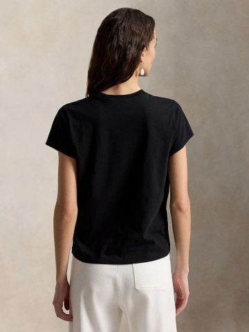 Ralph Lauren - Áo Thun Tay Ngắn Nữ Classic Fit Cotton Jersey Crewneck Tee