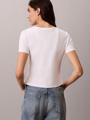 Calvin Klein - Áo Thun Tay Ngắn Nữ CTN Stretch Sensual Tee