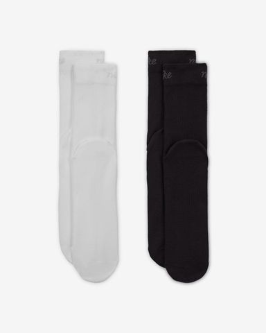 Nike - Vớ thể thao cổ cao (2 đôi) Nam Nữ Everyday Plus Women's Lightweight Crew Socks (2-Pair)