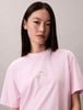 Calvin Klein - Áo thun thời trang nữ Cocktail Logo Graphic Boxy T-Shirt