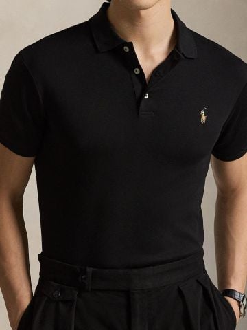 Ralph Lauren - Áo Thun Có Cổ Nam Slim Fit Soft-Touch Polo Shirt