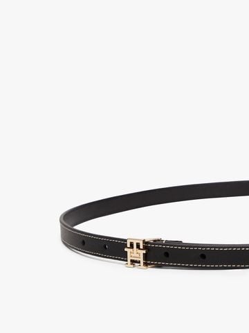Tommy Hilfiger - Dây nịt nữ TH Monogram Plaque Buckle Leather Belt