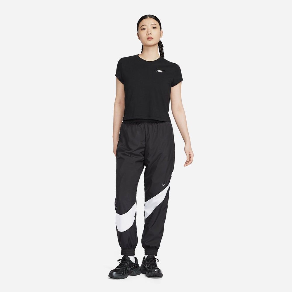 Nike - Áo thun thời trang thể thao Nữ Women's Nike Sportswear Club T-Shirt - Black