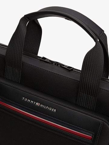 Tommy Hilfiger - Túi xách công sở Nam Metal Logo Laptop Bag