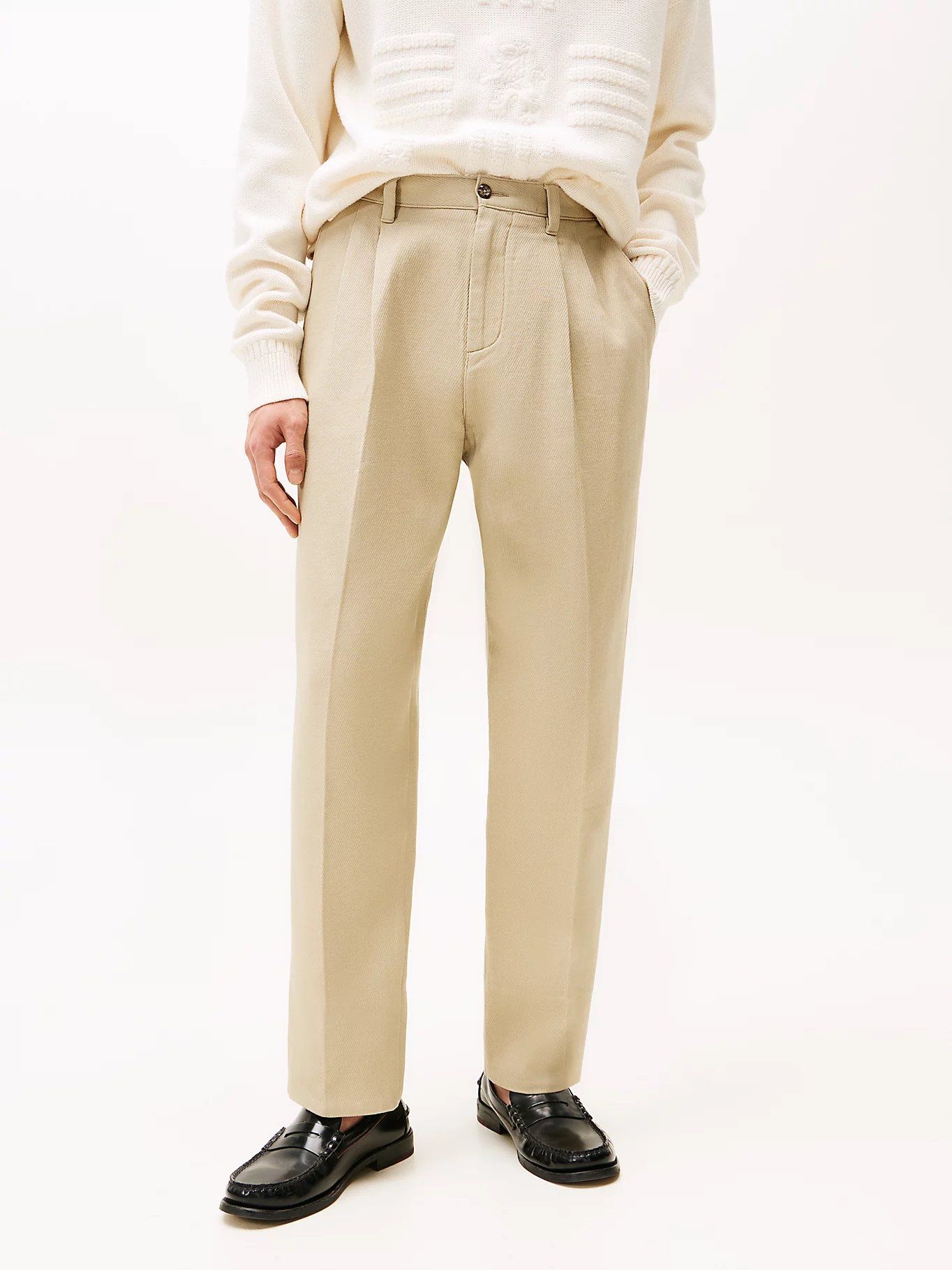 Tommy Hilfiger - Quần dài nam Greenwich Twill Straight Leg Trousers
