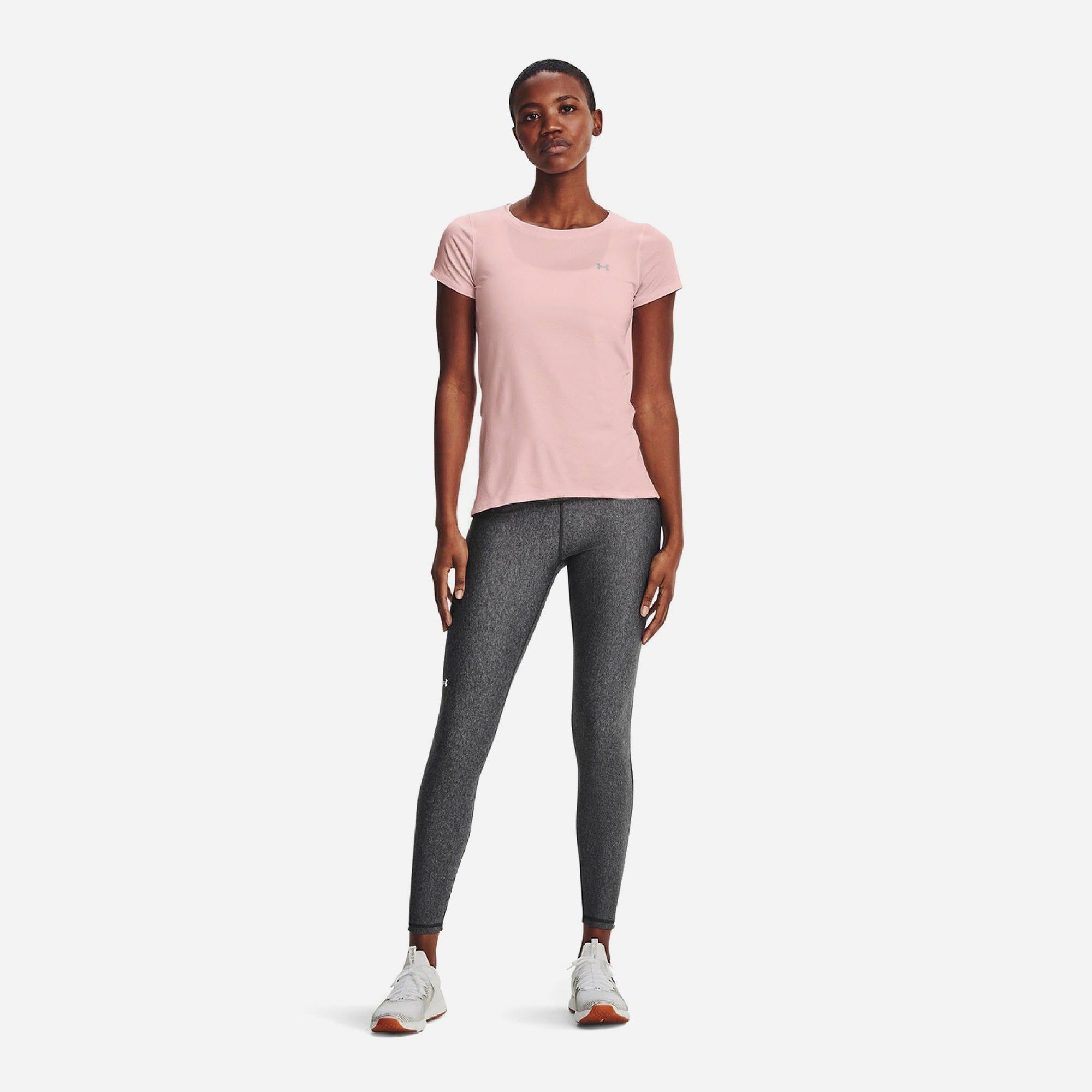 Under Armour - Quần dài ống bó thể thao nữ Heatgear® No-Slip Waistband Tights