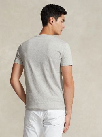 Ralph Lauren - Áo Thun Tay Ngắn Nam Custom Slim Fit Jersey Crewneck T-Shirt