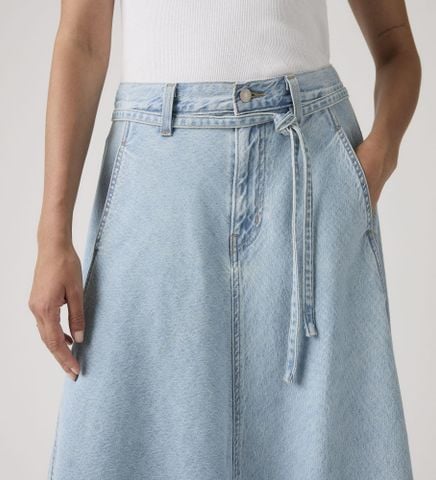 Levi's - Váy Jean Nữ Long Length XL Skirt