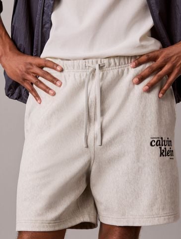 Calvin Klein - Quần Ngắn Thể Thao Nam Embroidered Logo Jogger Shorts