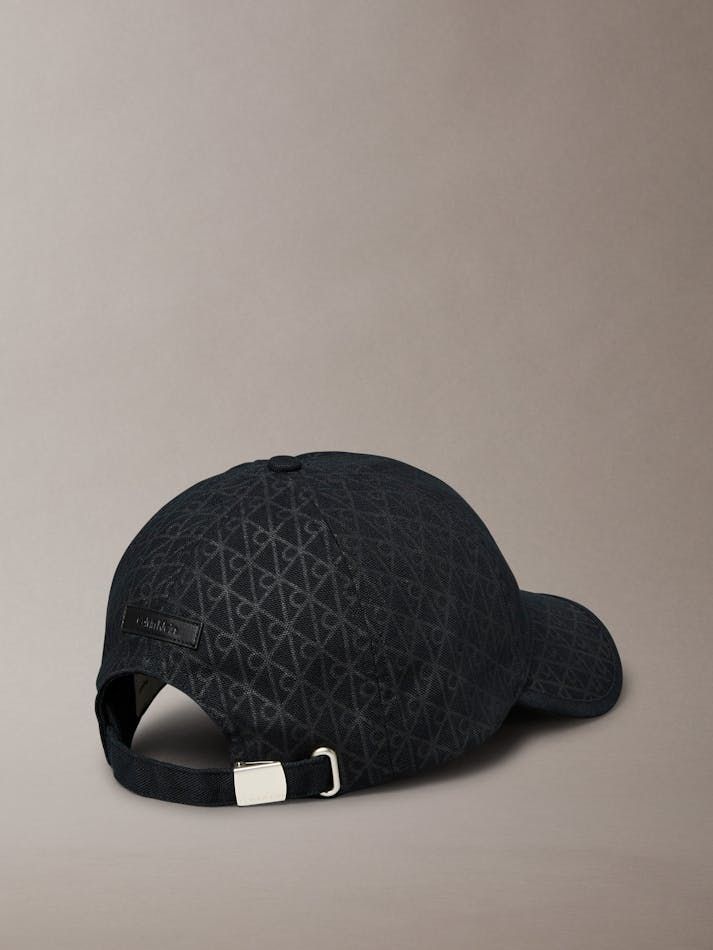 Calvin Klein - Nón nam Allover Monogram Logo Baseball Cap